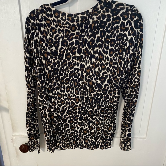 JCrew Factory Leopard Sweater - Picture 5 of 5